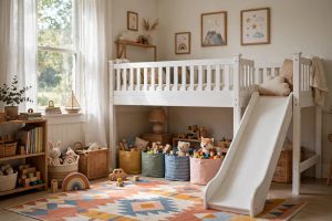 The Best Kids Bed with Slide for a Playroom Bedroom