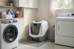 A Self Cleaning Litter Box for Busy Cat Owners