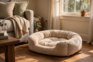 Heated Pet Bed for Arthritic Older Dogs