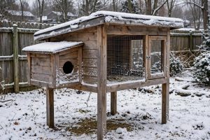 Outdoor Rabbit Hutch for Cold Weather Climates: A Plain Guide