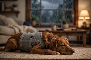Dog Anxiety Vest for Thunderstorms and Fireworks: A Complete Guide