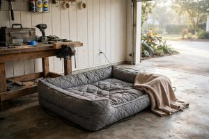 A Practical Guide to a Heated Dog Bed for Garage and Outdoor Use