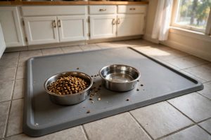 Best Pet Food Mat for Messy Eaters Floor