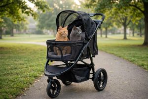 Cat Stroller for Two Cats Jogging Walks: A Practical Guide