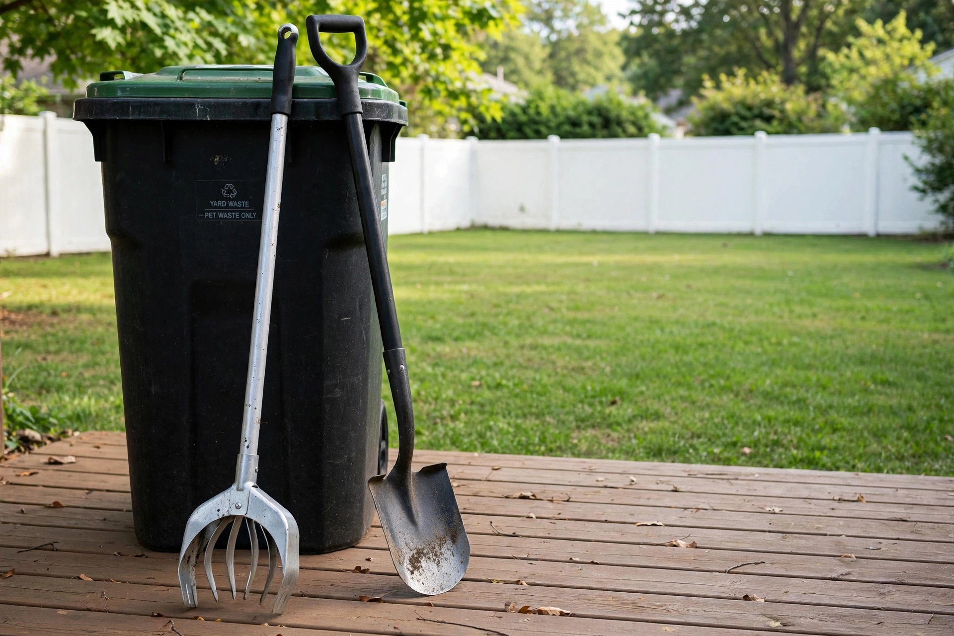 Best dog poop scooper for large yard cleanup tools in a large backyard