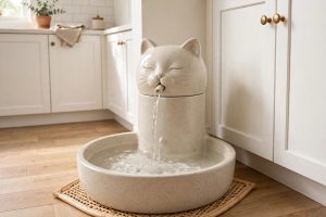 How a Cat Water Bowl Fountain Combo for Hydration Helps Your Cat Drink More