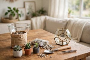 DIY Terrarium Kit for Succulents and Plants: A Complete Beginner Guide