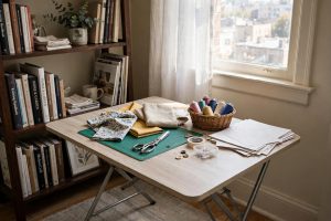 The Best Craft Table Foldable for Small Apartments: A Practical Guide