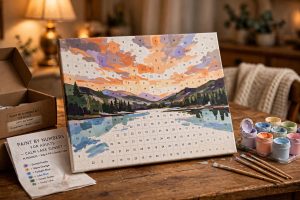 A Paint by Numbers Kit for Adults Relaxation: A Simple Path to Calm Evenings