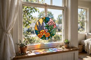 Glass Painting Kit for Beginners Suncatchers DIY