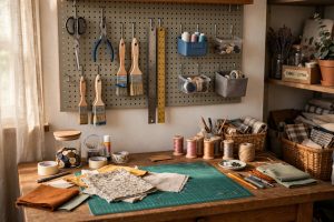 Best Craft Table With Pegboard for Tools