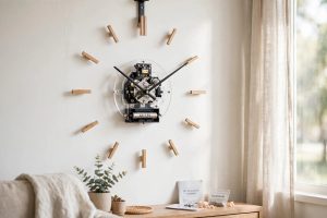 DIY Wall Clock Kit Modern for Home Decor