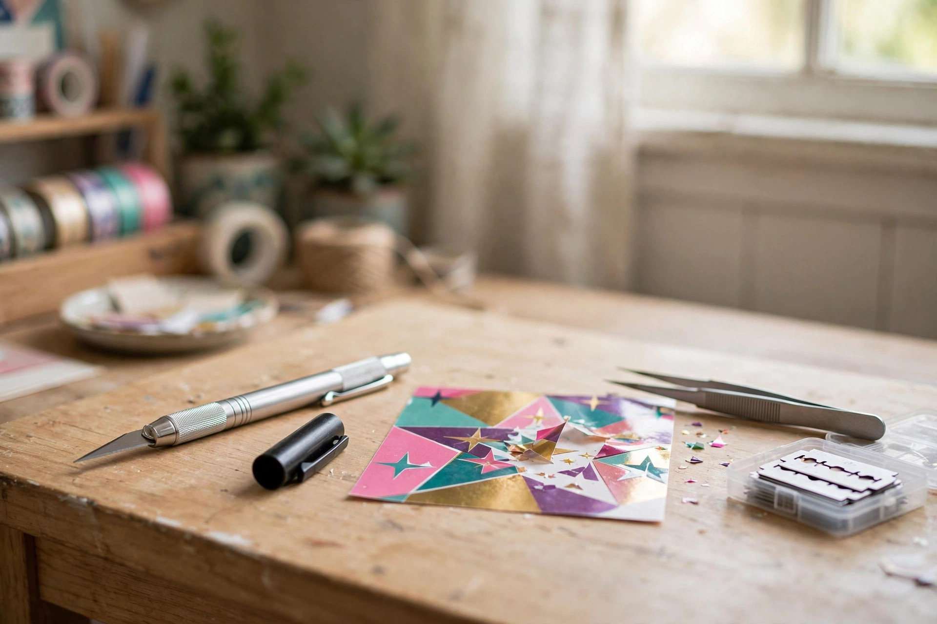Best craft knife for vinyl weeding cricut on a work table