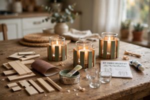 How to Use a DIY Candle Holder Kit for Table Decor Crafts