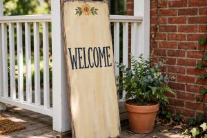 DIY Welcome Sign Kit for Front Porch Decor: How to Make One That Lasts
