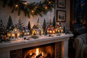 Christmas Village Houses for Mantel Display: A Complete Guide