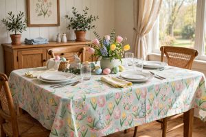 Easter Tablecloth for Spring Dinner Party: A Simple Guide