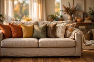 Fall Throw Pillows for Couch: A Guide to Warm Autumn Decor