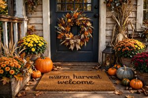 Fall Doormat for Farmhouse Porch Welcome USA: A Complete Buyer’s Guide