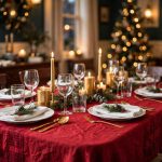 Best Christmas Tablecloth for Holiday Dinner Party