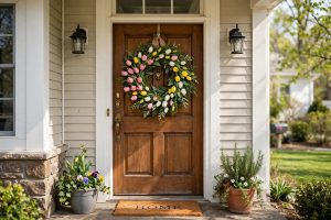 Spring Wreath with Tulips for Front Door: A Complete Guide