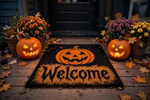 How to Choose the Best Halloween Welcome Mat for Front Door Decor