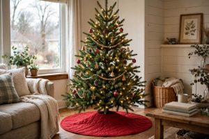 How to Choose a Christmas Tree Skirt Round for Small Trees