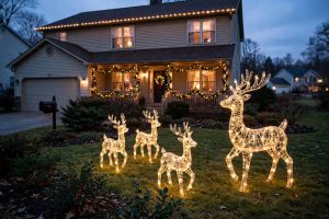 Christmas Reindeer Decorations for Yard Lighted USA: A Plain Guide