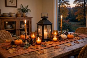 Fall Candle Holders for Dining Table Centerpiece: A Simple Guide