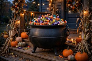 The Best Halloween Cauldron for Candy and Decor