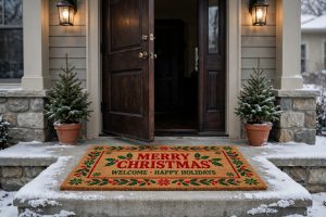 Best Christmas Doormat for Entryway Holiday Welcome: A Plain Guide