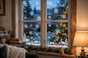 Christmas Window Decals for Holiday Home Decor: A Complete Guide
