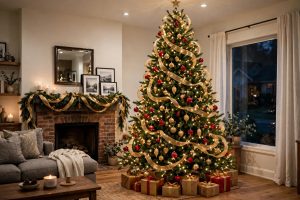 Best Christmas Tree Ribbon for Decorating Large Tree