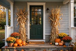 Fall Corn Stalk Decorations for Porch Bundles: A Simple Guide