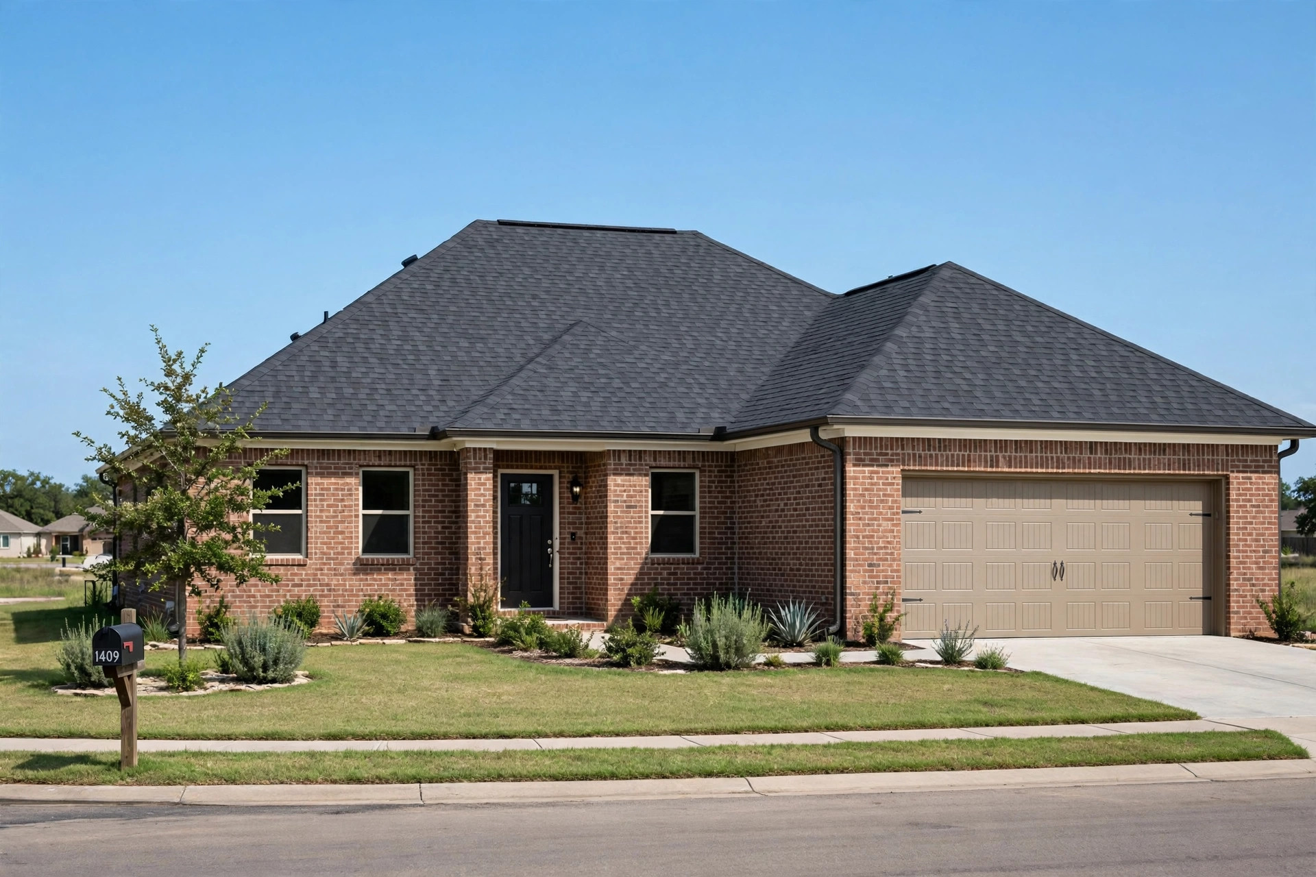 Reliable roof replacement contractors in Texas installing a new shingle roof