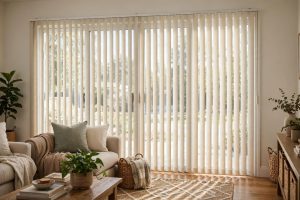 Thermal Vertical Blinds for Sliding Doors for Sale