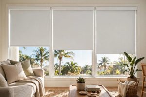 Energy Efficient Blackout Roller Shades for Florida Homes