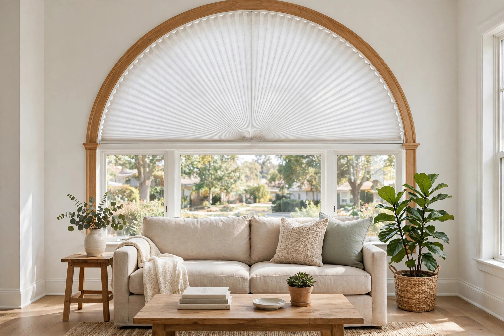 Top rated arched window shades for American homes