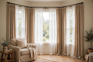 Noise Reducing Bay Window Curtain Rods for Sale: A Plain Guide for Quieter Rooms