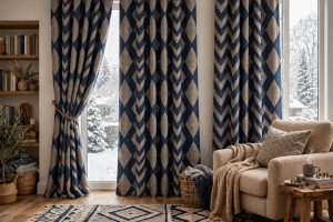 Best Modern Geometric Curtains for Cold Climates