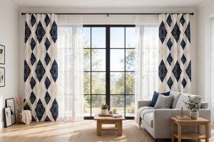 The Best Modern Geometric Curtains for First Time Homeowners