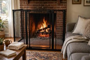 Top Rated Childproof Fireplace Screens for Sale