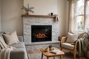 Top Rated Stone Fireplace Surrounds for Small Apartments