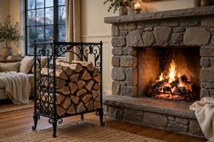 Luxury Indoor Firewood Holders With Free Shipping