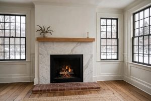 The Best Marble Fireplace Surrounds for New England Homes