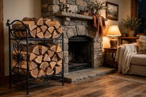 Top Rated Indoor Firewood Holders for Sale