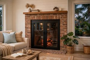 Top Rated Fireplace Glass Doors for Florida Homes