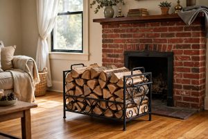 Buy Indoor Firewood Holders Online in California: A Practical Guide