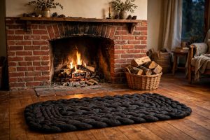Best Fireplace Hearth Rugs for Midwest Homes