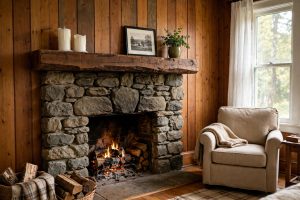 Best Floating Fireplace Mantels for New England Homes